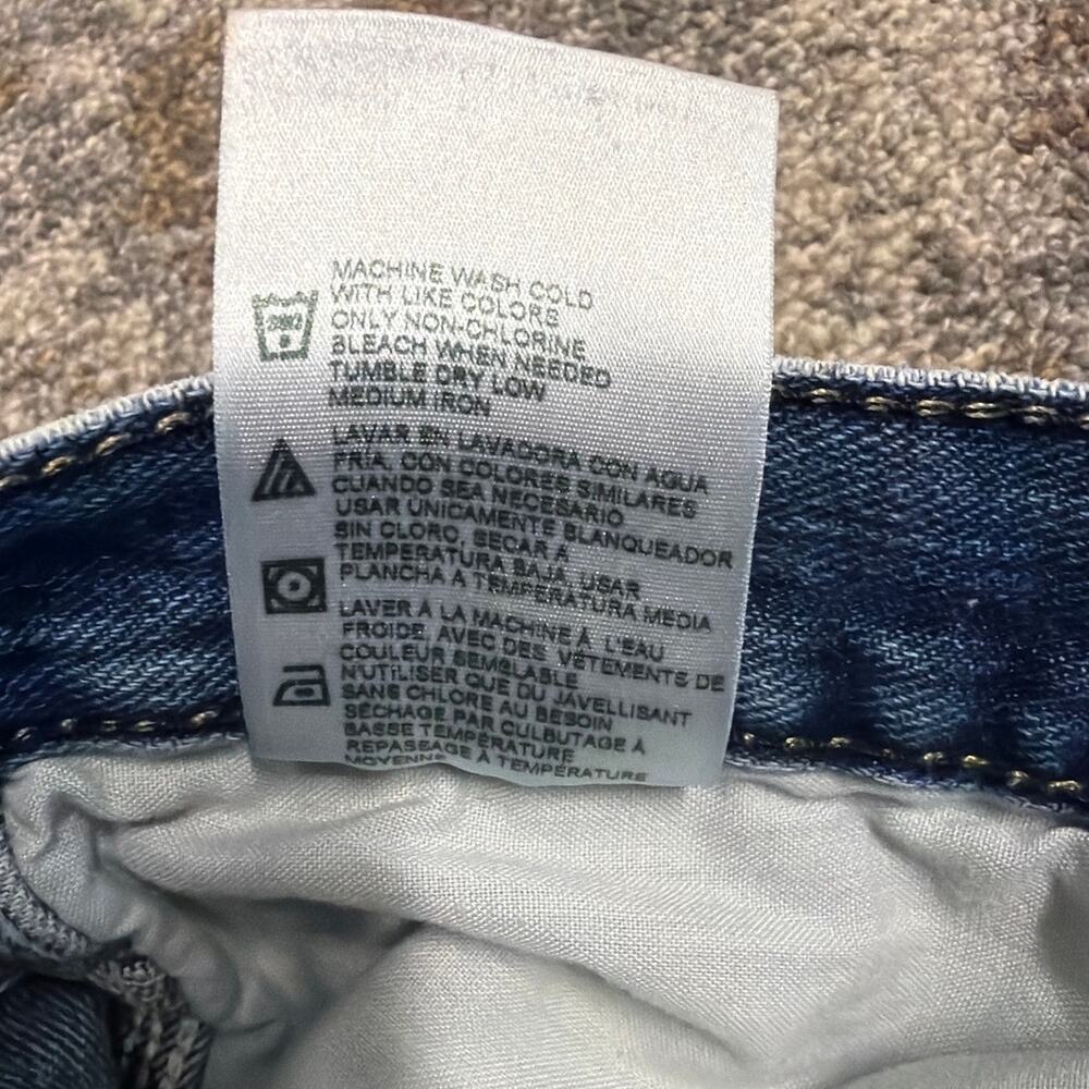 Dickies Jeans Mens 34x32 Blue Medium Wash Relaxed Fit Carpenter Workwear Classic - Picture 14 of 15